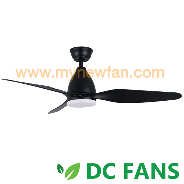Acorn DC-325 46" Black with LED fan light