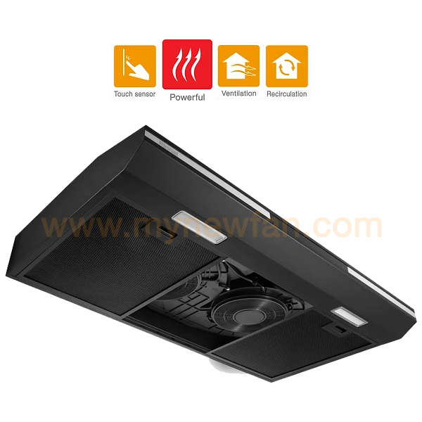 Rinnai RH-S3059-PBW Kitchen LED Slimline Hood