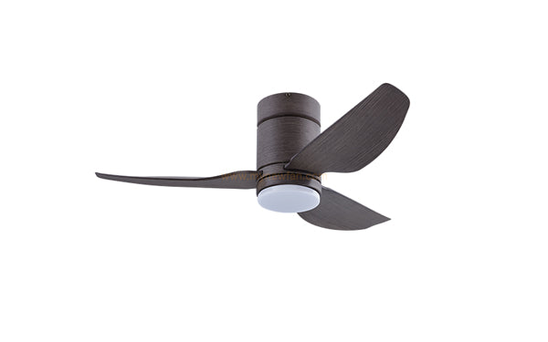 CENTRIC HG42 DARK WOOD LED FAN LIGHT