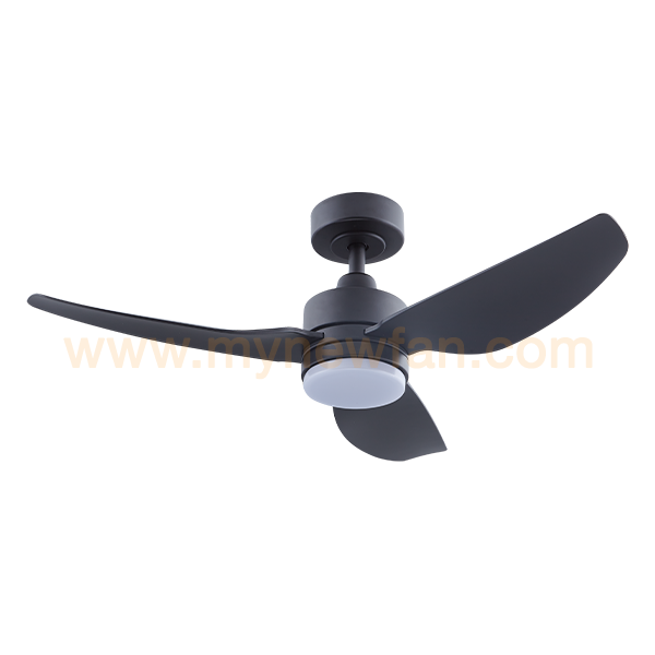 E-COM 342 BLACK LED FAN LIGHT