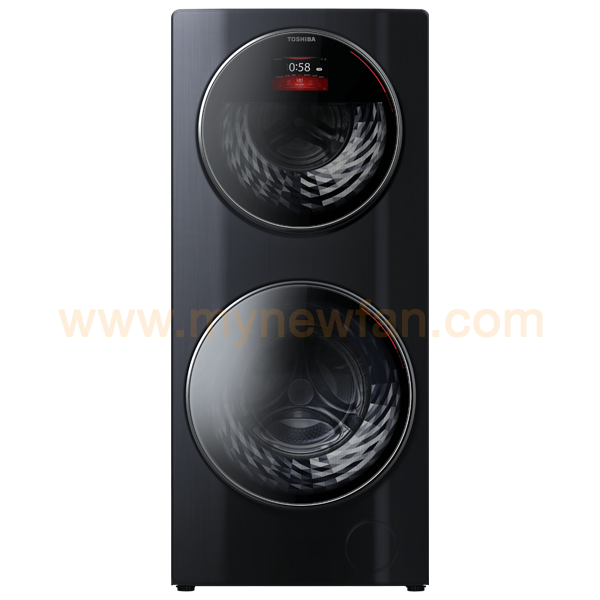Toshiba TWD-BL160D4S(MG) Dual Drum Washer Dryer