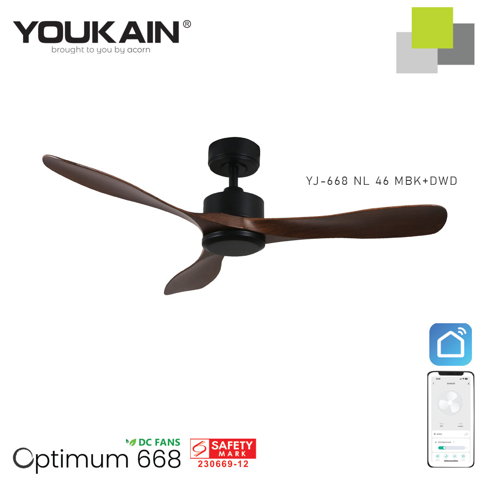 Youkain YJ-688 46" MBK+DWD with No Fan Light