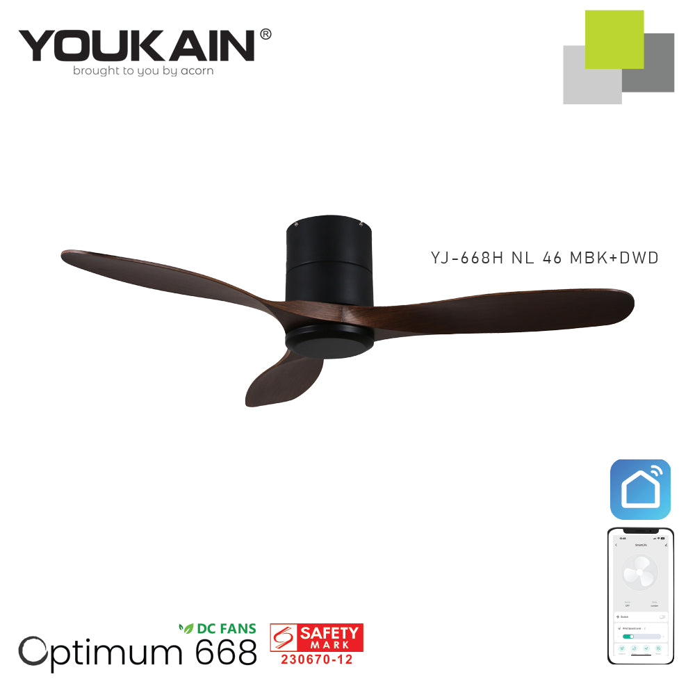 Youkain YJ-688H 46" MBK+DWD with No Fan Light
