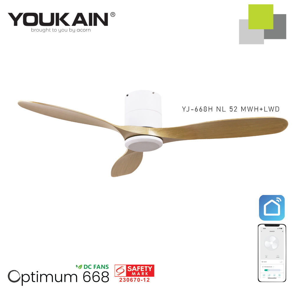 Youkain YJ-688H 52" MWH+LWD with No Fan Light