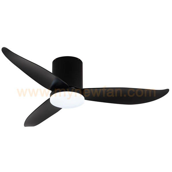 Fanco Rito-3 Black with LED Fan Light