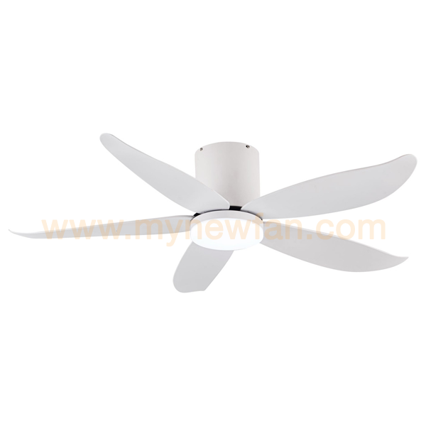 Fanco Rito-5 White with LED Fan Light