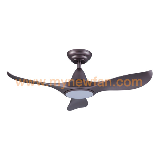 EFENZ MID NIGHT TITANIUM CEILING FAN WITH LED FAN LIGHT