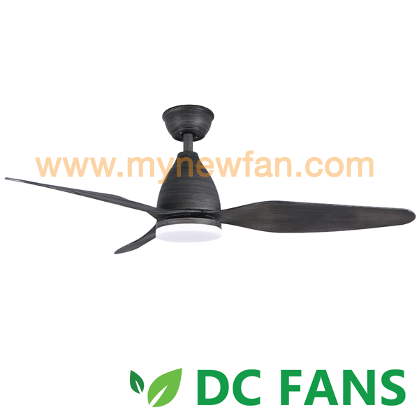 Acorn DC-325 46" Wood Darkgrey with LED fan light