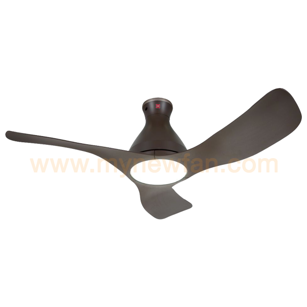 KDK E48GP WiFi DC ceiling fan with light Brown color