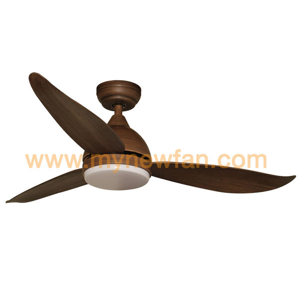 Fanco B-Star Wood with LED Fan Light