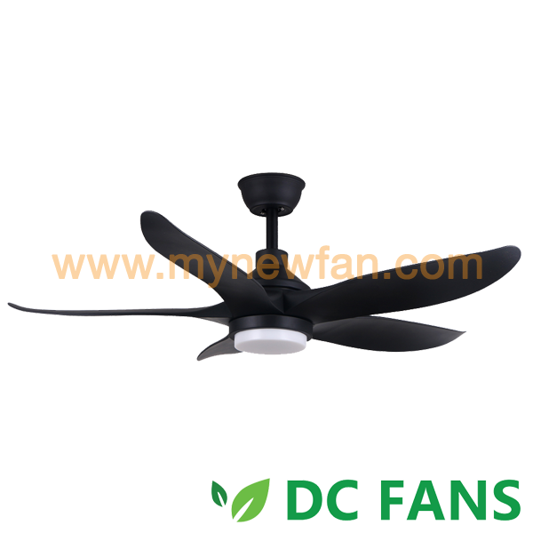 Acorn DC-160 44" Black with led fan light