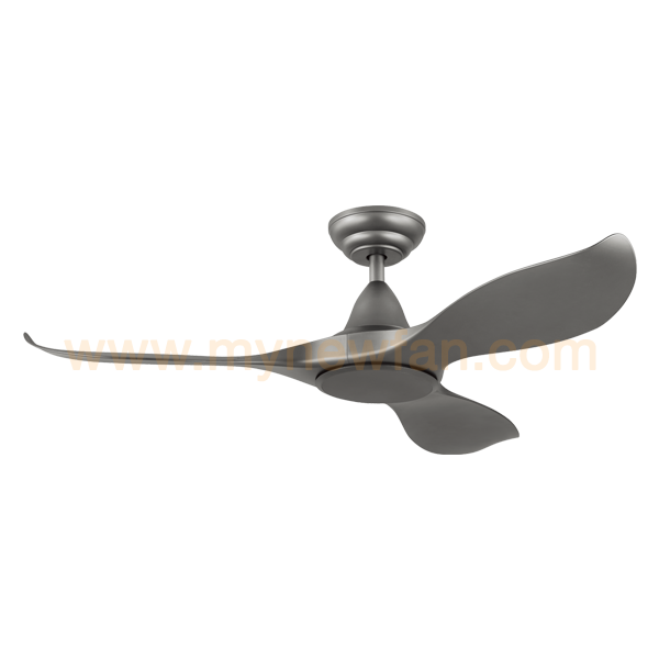 EFENZ TITANIUM CEILING FAN WITH NO FAN LIGHT