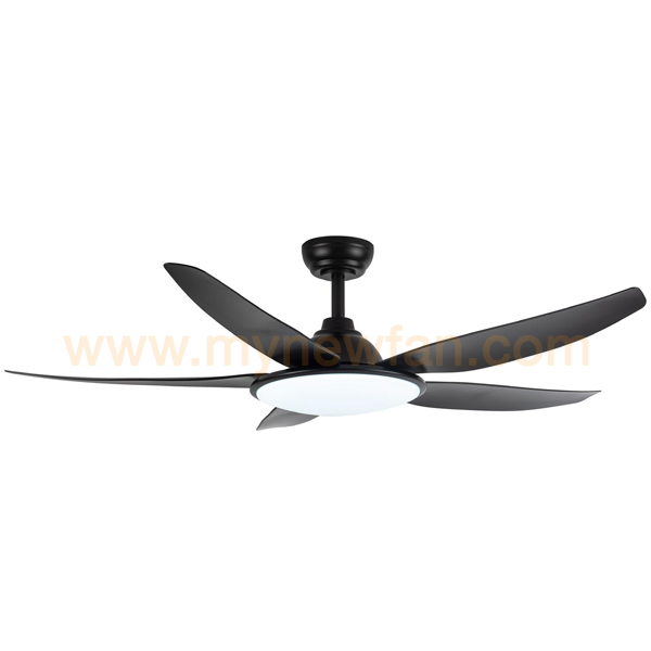 FANCO Tributo (46"/56") Black with LED fan light