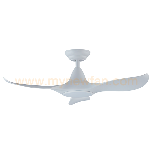 EFENZ WHITE CEILING FAN WITH NO FAN LIGHT